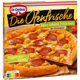 Link zu  Pizza Ofenfrische Pepperoni-Salami, tiefgekühlt