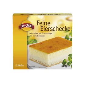 Link zu  Eierschecke Kuchenschnitten, tiefgekühlt