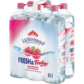 Link zu  Mineralwasser Fresh'n Fruity, Himbeer-Geschmack, Naturell (6x 1,500 Liter)