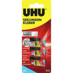 Link zu  Sekundenkleber blitzschnell, MINIS Gel 3x1g