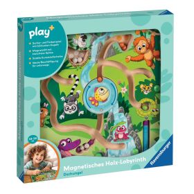 Link zu  play+ Magnetisches Holz-Labyrinth: Dschungel