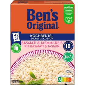 Link zu  Basmati- & Jasminreis Kochbeutel