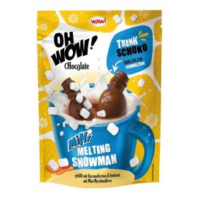 Link zu  OH WOW! Chocolate Mini Melting Snowman Karamell, Trink-Schoko, gefüllt mit Karamellcreme