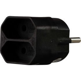 Link zu  Steckdosenadapter Euro 2fach