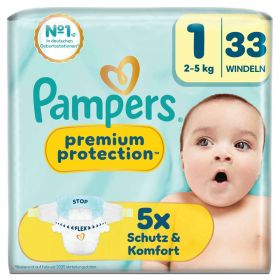 Link zu  Windeln Premium Protection Gr. 1 Newborn 2-5 kg