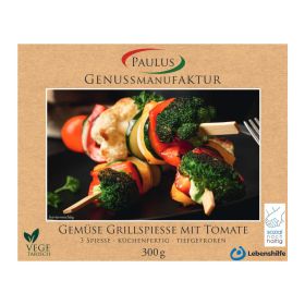 Link zu  Gemüse Grillspieße mit Tomate