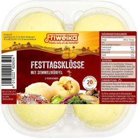 Link zu  Festtagsklösse mit Semmelwürfel