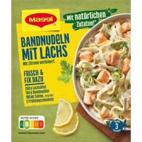 Link zu  Gewürzmischung Fix, Bandnudeln mit Lachs 100 % natürliche Zutaten