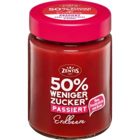 Link zu  Fruchtaufstrich 50% weniger Zucker, Erdbeere passiert