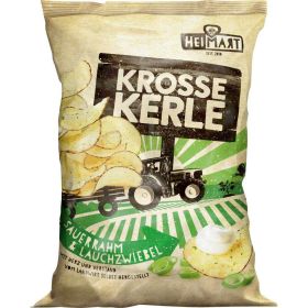 Link zu  Chips, Sauerrahm & Lauchzwiebel