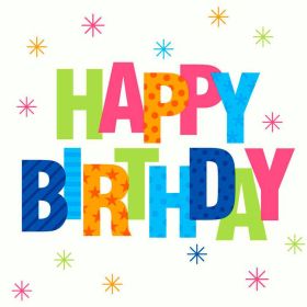 Link zu  Tissue-Servietten Birthday Stars, 33 x 33 cm, 3-lagig