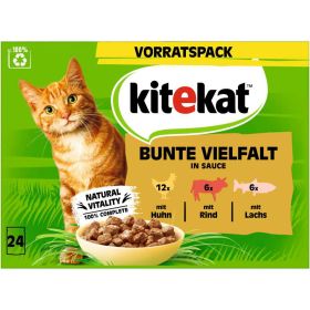 Link zu  Katzen-Nassfutter, Vielfalt in Sauce