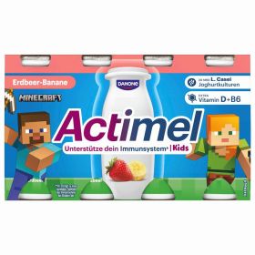 Link zu  Actimel Kids Trinkjoghurt, Erdbeer Banane