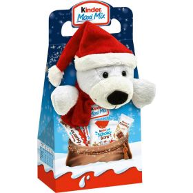 Link zu  Kinder Maxi Mix mit Plüschtier