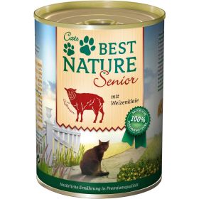 Link zu  Katzen-Nassfutter Senior, Lamm/Weizenkleie