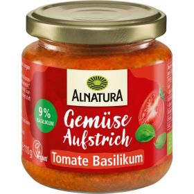 Link zu  Bio Brotaufstrich, Tomate/Basilikum