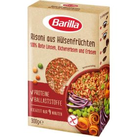 Link zu  Risoni aus roten Linsen, Kichererbsen und Erbsen