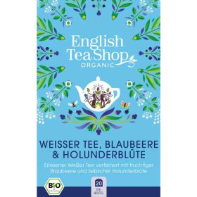 Link zu  Bio Tee Organic, Weisser Tee, Blaubeere & Holunderblüte