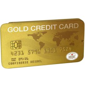 Link zu  Schokolade Kreditkarte gold