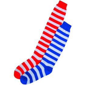 Link zu  Strümpfe blau/rot