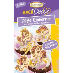 Link zu  Backdekor Süße Einhörner