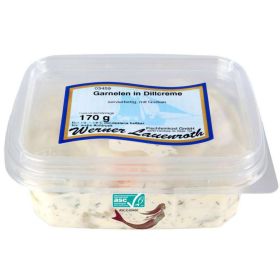 Link zu  Garnelen in Dillcreme