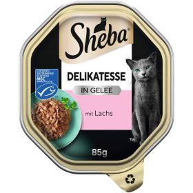 Link zu  Katzen-Nassfutter Delikatesse, Lachs/Geschnetzeltes