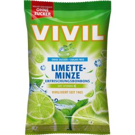 Link zu  Erfrischungsbonbons, Limette-Minze, ohne Zucker