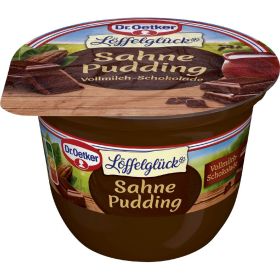 Link zu  Dr. Oetker Löffelglück Grieß-Pudding mit Grütze, Fruchtgrütze oder Pudding, je 160–200 g