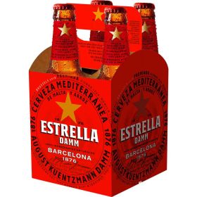 Link zu  Spanisches Bier 5,4% (6x Träger in der Kiste zu je  4x 0,330 Liter)