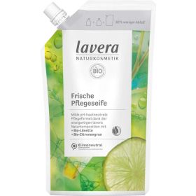 Link zu  Handseife Bio Nachfüllpackung, Limette/Zitronengras