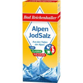 Link zu  Alpenjodsalz mit Fluorid + Folsäure