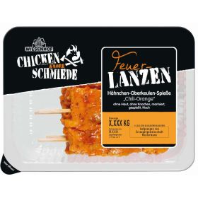 Link zu  Feuerlanzen Hähnchen-Oberkeulen-Spieße