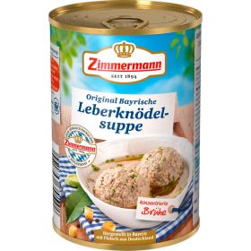Link zu  Bayerische Suppe mit Leberknödel