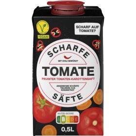 Link zu  Pikanter Tomaten-Karottensaft