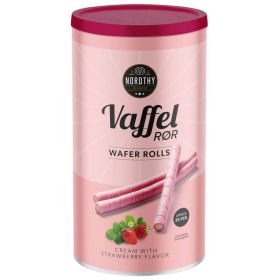 Link zu  Erdbeer-Waffelrollen