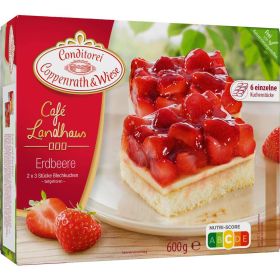 Link zu  Blechkuchen Café Landhaus, Erdbeere