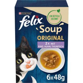 Link zu  Katzen-Nassfutter Soup, gemischte Vielfalt