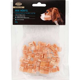 Link zu  Hunde Snack-Würfel mit Hühnchen und Kabeljau