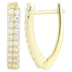 Link zu  Creolen 925 mit Zirkonia