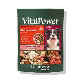 Link zu  Hunde-Futter Vital Power, Rindermenü