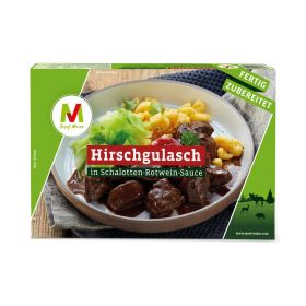 Link zu  Hirschgulasch in Schalotten-Rotwein Sauce