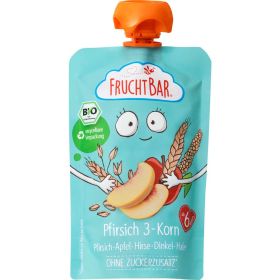 Link zu  Quetschie, Pfirsich/3-Korn/Apfel/Hirse/Dinkel/Hafer