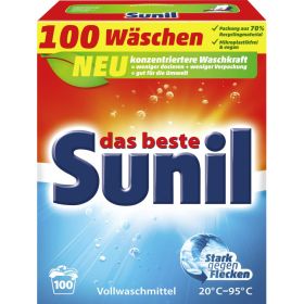 Link zu  Sunil Waschmittel Pulver oder Flüssig, je 100–105 WL