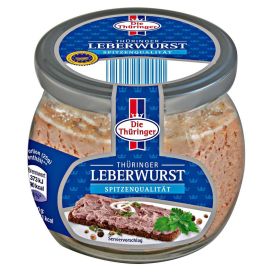 Link zu  Die Thüringer Thüringer Wurst oder Rillettes, je 120–130 g