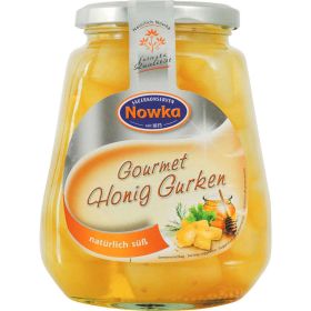 Link zu  Nowka Gourmet Honig-Gurken