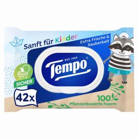 Link zu  Feuchtes Toilettenpapier, Sanft für Kinder