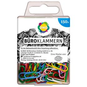 Link zu  Büroklammern, bunt