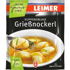 Link zu  Suppeneinlage, Grießnockerl