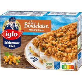 Link zu  Iglo Schlemmerfilet oder Filegro, je 240–380 g